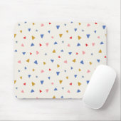 Tapis De Souris Motif triangle à main (Avec souris)