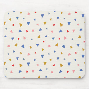 Tapis De Souris Motif triangle à main