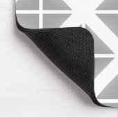 Tapis De Souris Motif triangle gris tendance (Coin)