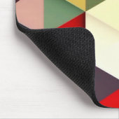 Tapis De Souris Motif Triangle Moderne Coloré (Coin)