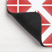 Tapis De Souris Motif triangle rouge tendance (Coin)