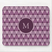 Tapis De Souris Motif Triangles (Devant)