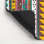 Tapis De Souris Motif tribal coloré (Coin)