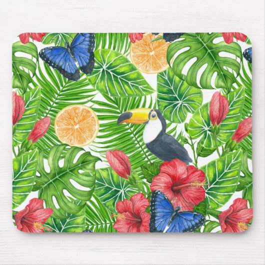 Tapis De Souris Motif tropical (Devant)