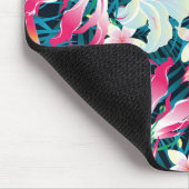 Tapis De Souris Motif tropical coloré (Coin)