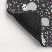 Tapis De Souris Motif tropical de paresse de bébé (Coin)