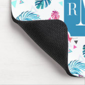 Tapis De Souris Motif tropical de triangle de feuille (Coin)