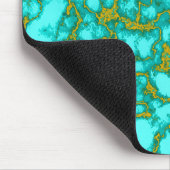 Tapis De Souris Motif turquoise (Coin)