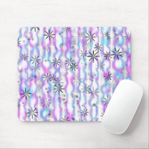 Tapis De Souris Motif Vagues Étoilées Envoûtantes