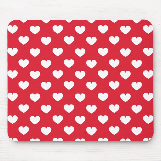 Tapis De Souris Motif Valentine Arrière - plan Avec Coeur Amour (Devant)