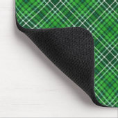 Tapis De Souris Motif vert-foncé et de Forest Green de plaid (Coin)