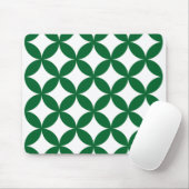 Tapis De Souris Motif vert Shippo Mousepad (Avec souris)