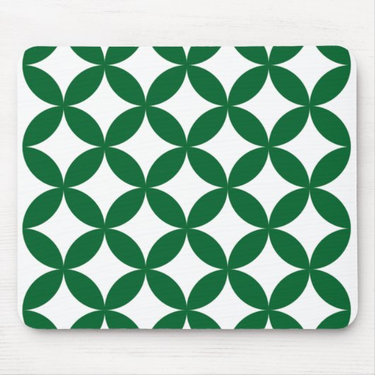 Tapis De Souris Motif vert Shippo Mousepad (Devant)