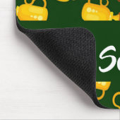 Tapis De Souris Motif vert trophée or (Coin)