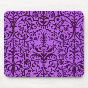 Tapis De Souris Motif victorien en violet