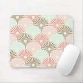 Tapis De Souris Motif vintage japonais (Avec souris)