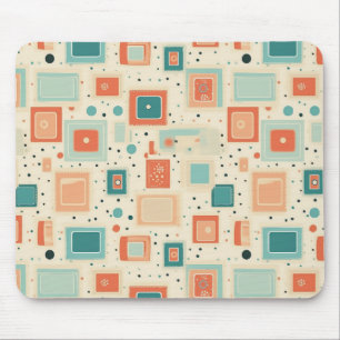 Tapis De Souris Motif vintage pour le bloc-notes (2)
