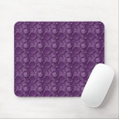 Tapis De Souris Motif Violet Hexagons (Avec souris)