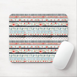 Tapis De Souris Motifs chic dépareillés et démodés