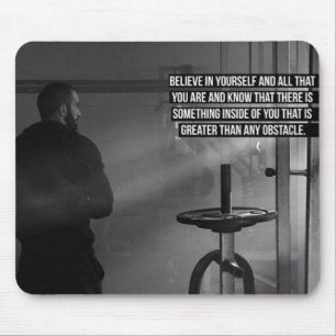 Tapis De Souris Motivation de l'entraînement