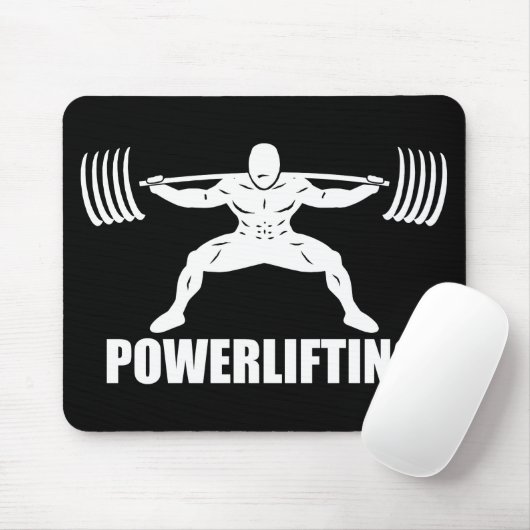 Tapis De Souris Motivation du squat (Avec souris)