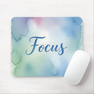 Tapis De Souris Motivation Moderne au Lavis Pastel