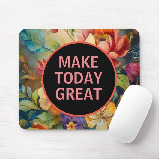 Tapis De Souris Motivation mousepad (Avec souris)