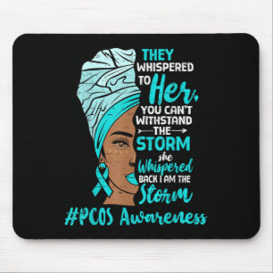 Tapis De Souris Motivation Pcos Sensibilisation Femmes noires Mela