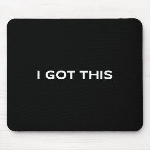 Tapis De Souris Motivation - Pensée Positive Et Confiance - I