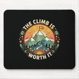 Tapis De Souris Motivation pour l'escalade Art Inspirationnel de M