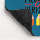 Tapis De Souris Motivational Progress Over Perfection Back To Scho (Coin)