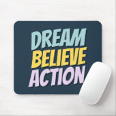Tapis De Souris Motivational Quote Mousepad  (Avec souris)