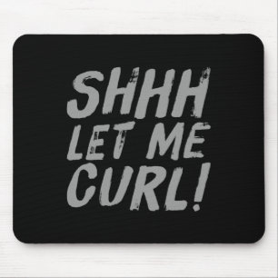 Tapis De Souris Motivationnel Funny Gym Humour Biceps Gains Shhh L