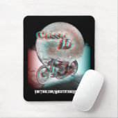 Tapis De Souris Moto 3D classique (Avec souris)