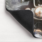 Tapis De Souris Moto à chiens de Terre-Neuve Noël (Coin)