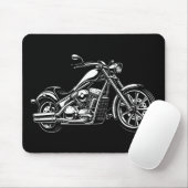 Tapis De Souris Moto classique (Avec souris)