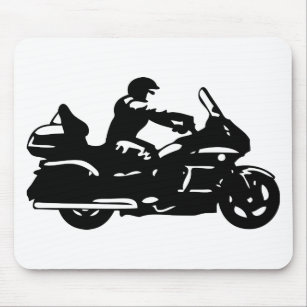 Tapis De Souris moto de moto de motard goldwing