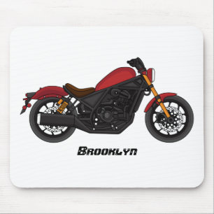 Tapis De Souris moto de style croiseur cool