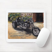 Tapis De Souris Moto de tricycle (Avec souris)