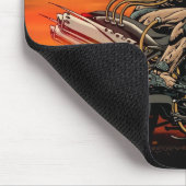 Tapis De Souris Moto Mousepad triple (Coin)