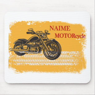 Tapis De Souris Moto Naime "MOTORCYCLE"