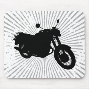 Tapis De Souris Moto : Profil d'ensemble : Mousepad fait sur