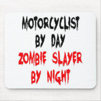 Motocycliste Zombie Slayer