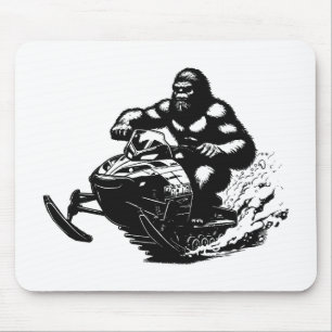 Tapis De Souris Motoneige Bigfoot