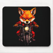 Tapis De Souris Motorcycle Foxes (Devant)