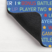 Tapis De Souris Mots de jeu vidéo (Coin)