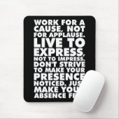 Tapis De Souris Mots Motivationnels (Avec souris)