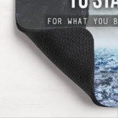 Tapis De Souris Mots Motivationnels - Supposez Ce Que Vous Croyez (Coin)