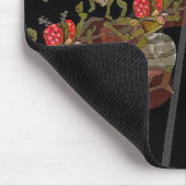 Tapis De Souris Mouches à fruit de danse de disco (Coin)