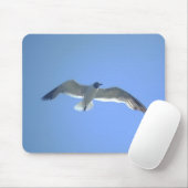 Tapis De Souris Mouette en vol Mousepad (Avec souris)